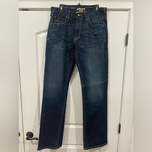 Men’s Ariat 34W x 36 L Rebar M5 Slim Straight work jeans
